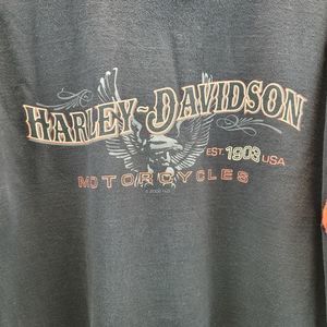 Harley-Davidson Black Long Sleeved Shirt XL XL Kirkwood Missouri READ